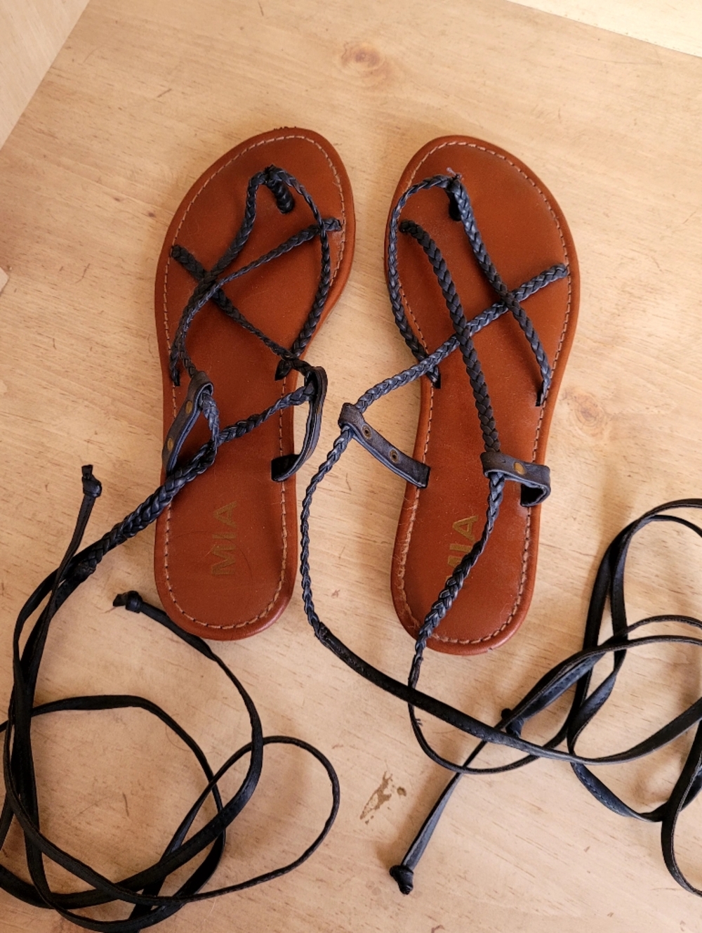 💙 MIA Wrap Sandals
